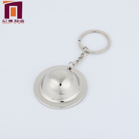 Zinc alloy bottle opener hat gift metal keychain laser jewelry automotive supplies business gift